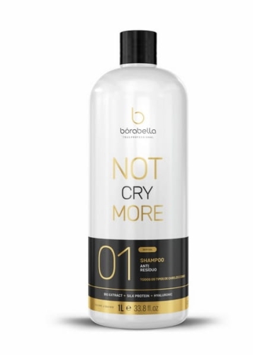 Borabella not cry more Szampon oczyszczający przed nanoplastią włosów 1000ml