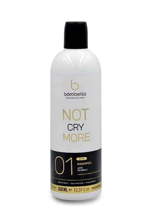 Borabella not cry more Szampon oczyszczający do włosów przed zabiegami 350ml