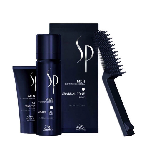 Wella SP Men Gradual tone Black - czarna pianka