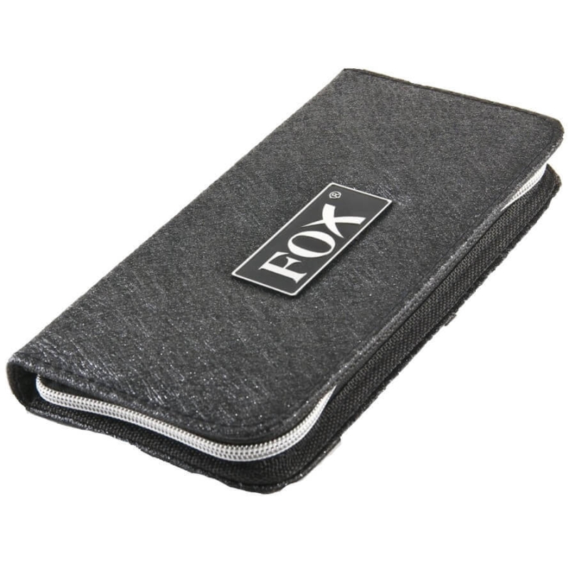 Fox Etui brokatowe na 6 par nożyczek