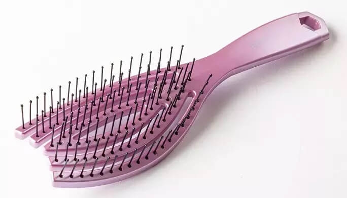 Fox flex brush violet Szczotka do włosów nylonowa