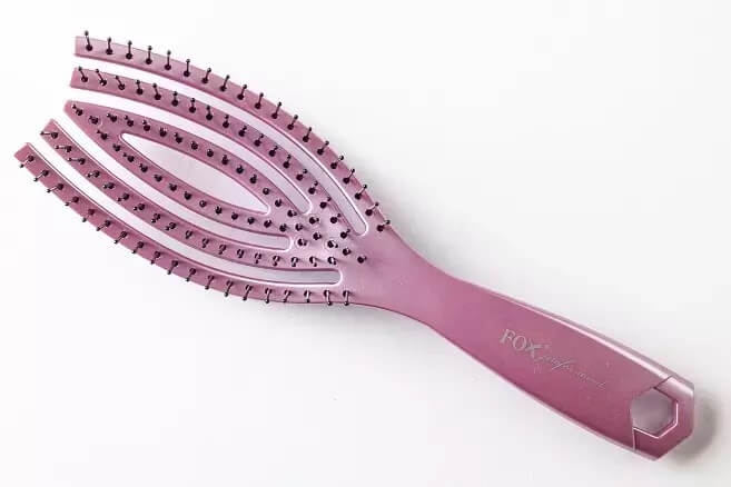 Fox flex brush violet Szczotka do włosów nylonowa
