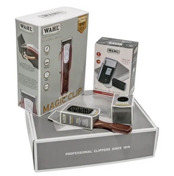 wahl zestaw maszynka magic clip golarka mobile shaver 2 szczotki fade.jpg
