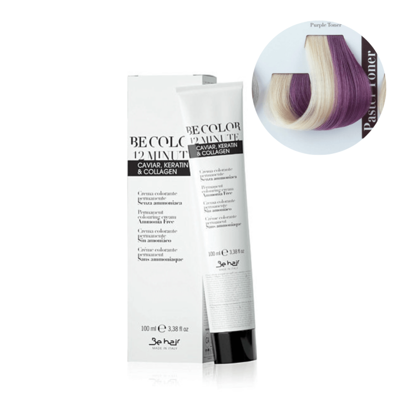 Be hair be color caviar, collagen & keratin 12 minute Toner do włosów fioletowy 100ml (1).png