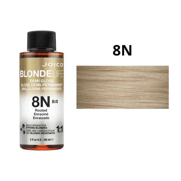 Joico blonde life demi gloss Toner do włosów 8N 60ml (1).png