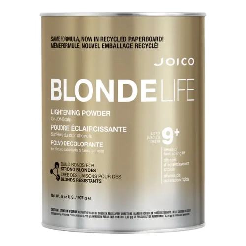 Joico blonde life lightening powder 9+ Rozjaśniacz do 9 tonów 907g (1).webp