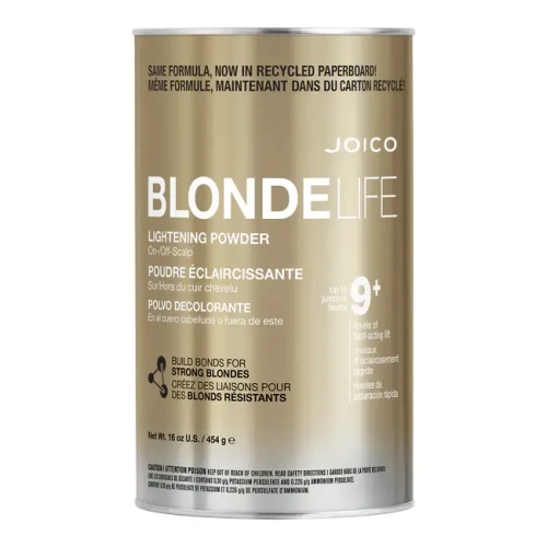 Joico blonde life lightening powder 9+ Rozjaśniacz do 9 tonów 454g (1).webp