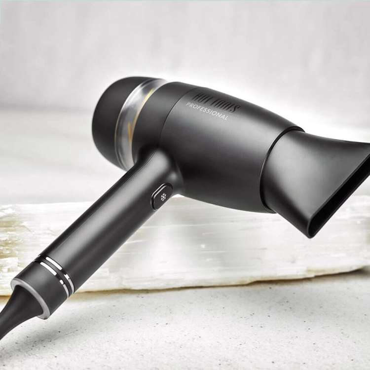 Hot tools black gold quietAir Cicha suszarka do włosów 1875W