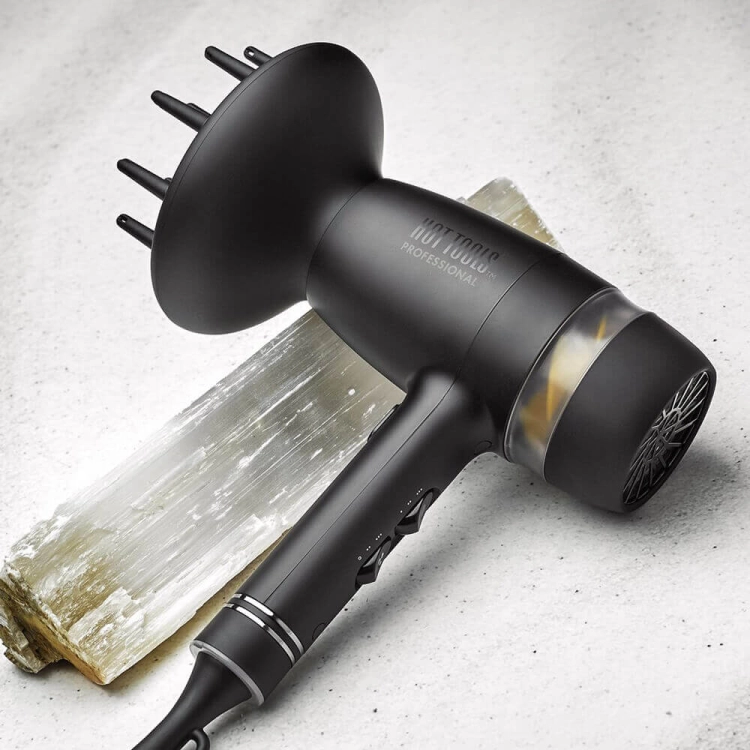 Hot tools black gold quietAir Cicha suszarka do włosów 1875W