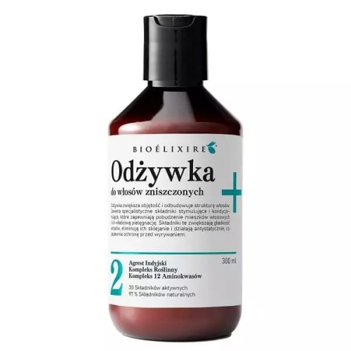 Bioelixire Odżywka do zniszczonych włosów z agrestem indyjskim 300ml