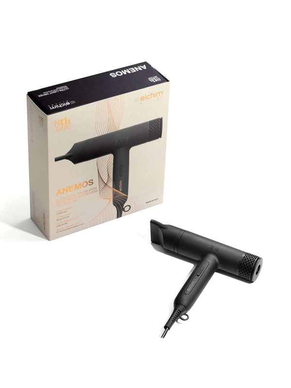 Elchim 8th sense anemos Ultralekka suszarka do włosów 1500-1800W