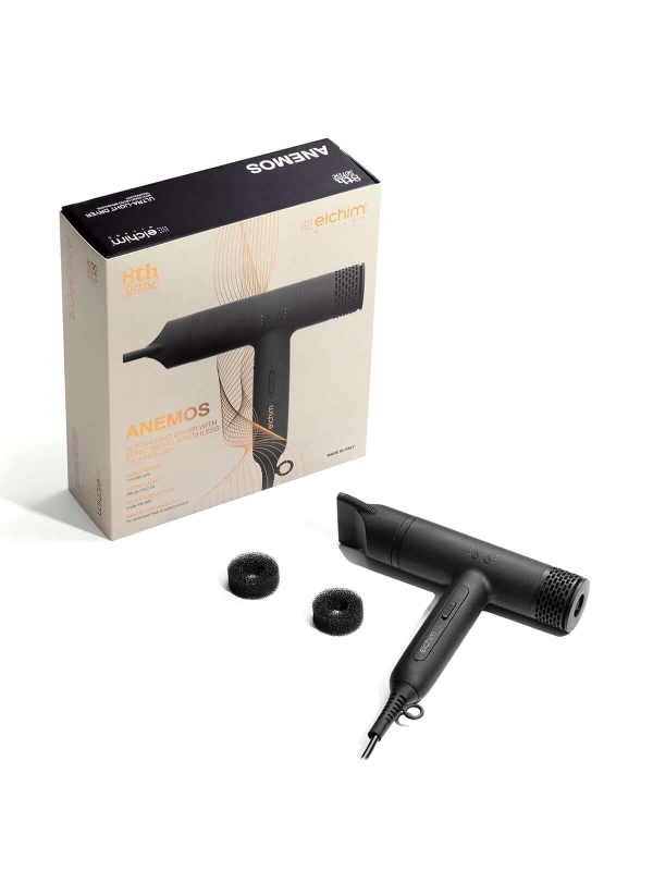 Elchim 8th sense anemos Ultralekka suszarka do włosów 1500-1800W