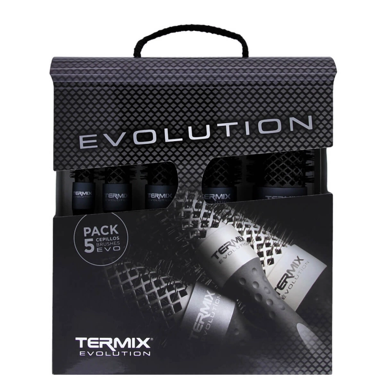 Termix evolution plus Zestaw 5 szczotek do modelowania włosów 17, 23, 28, 32, 43mm