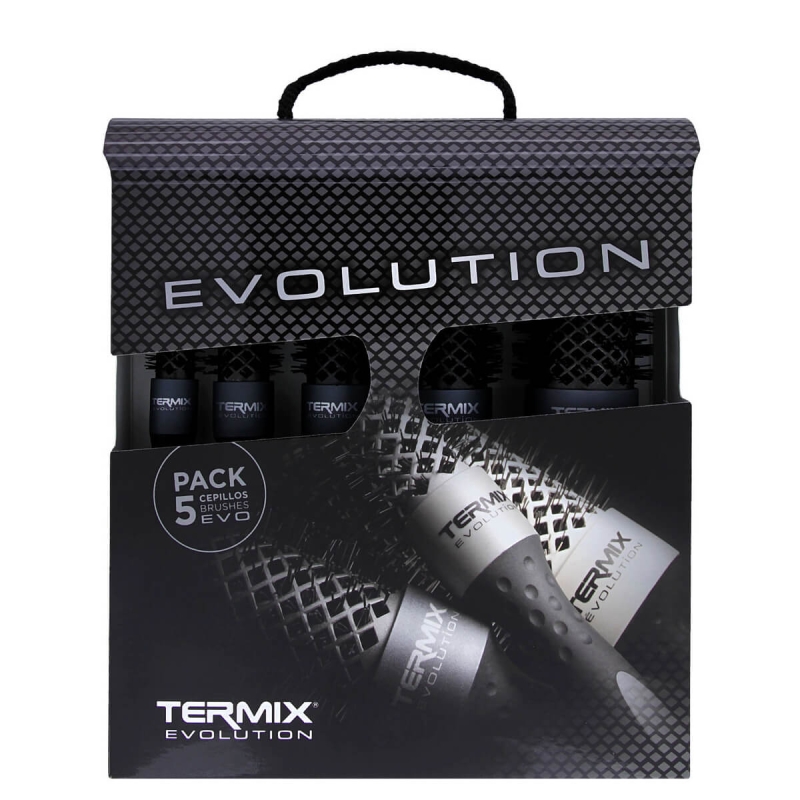 Termix evolution plus Zestaw 5 szczotek do modelowania włosów 17, 23, 28, 32, 43mm