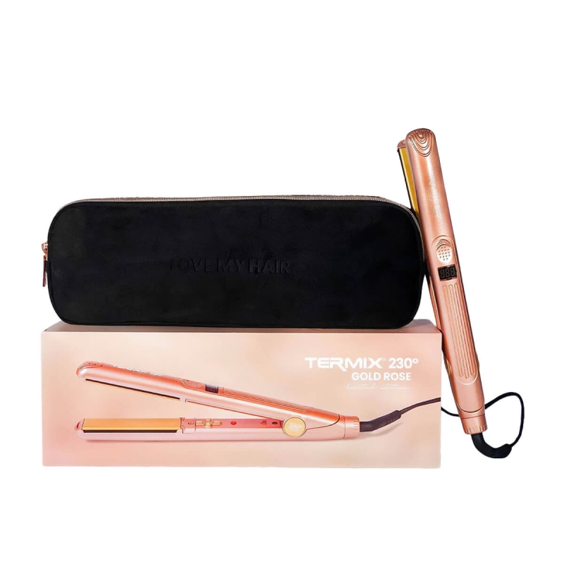 Termix 230° gold rose Prostownica do włosów z jonizacją i podczerwienią w kolorze różowego złota