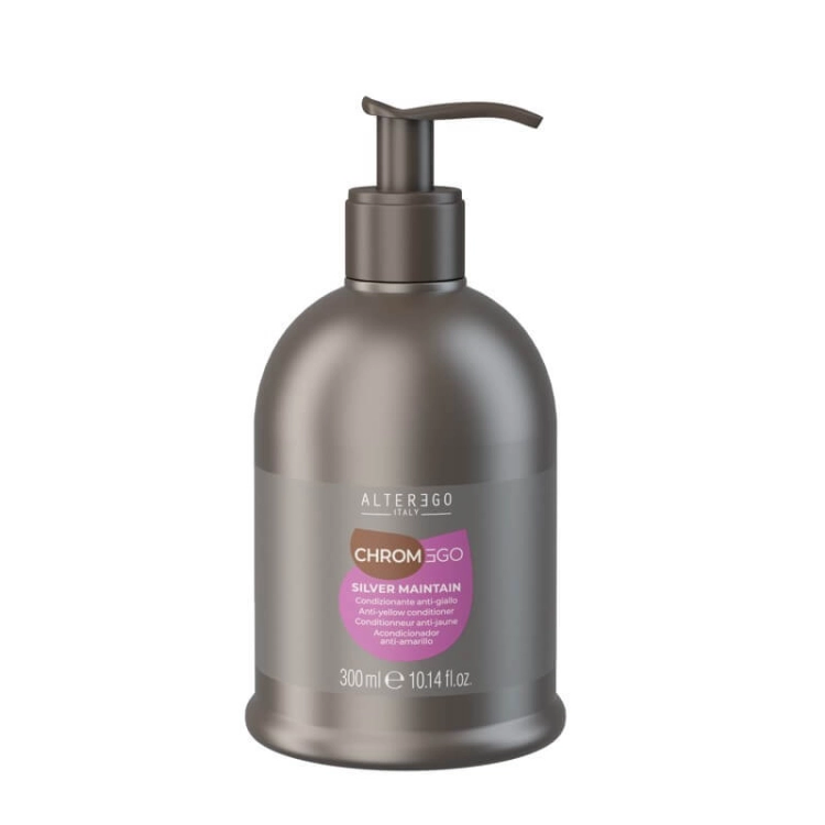 Alter ego chromego silver Odżywka neutralizująca żółte tony do włosów blond 300ml (1).jpg