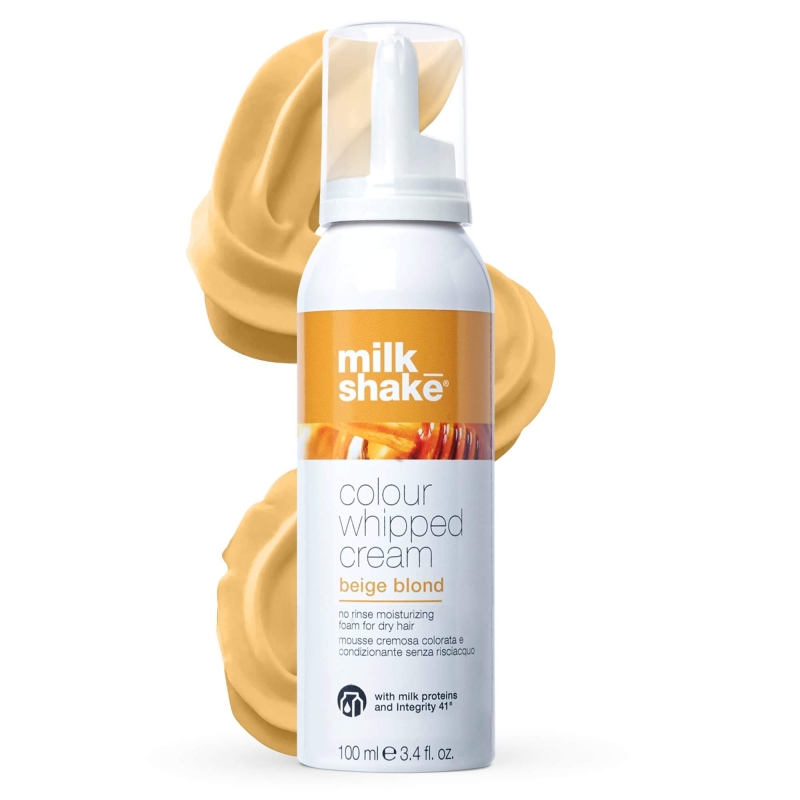 Milk shake colour whipped cream Pianka koloryzująca do włosów beige blond 100ml