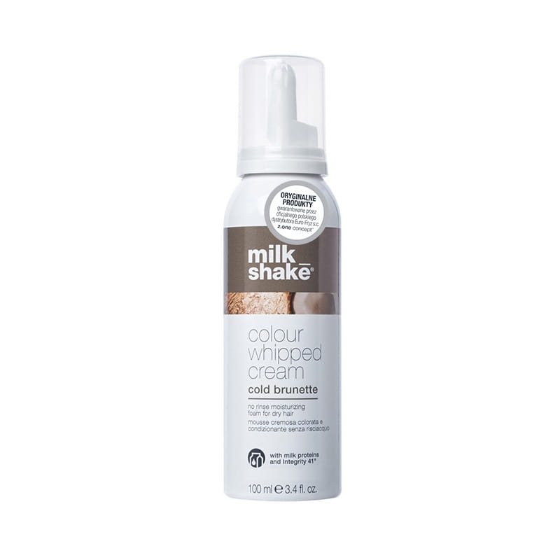 Milk shake colour whipped cream Pianka koloryzująca do włosów cold brunette 100ml