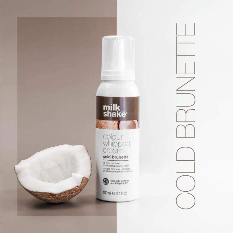 Milk shake colour whipped cream Pianka koloryzująca do włosów cold brunette 100ml