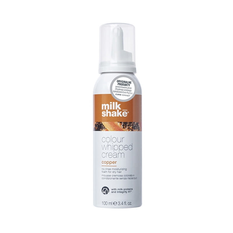 Milk shake colour whipped cream Pianka koloryzująca do włosów copper 100ml