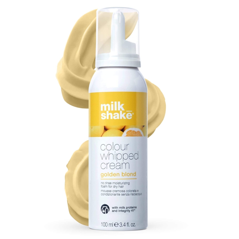 Milk shake colour whipped cream Pianka koloryzująca do włosów golden blond 100ml