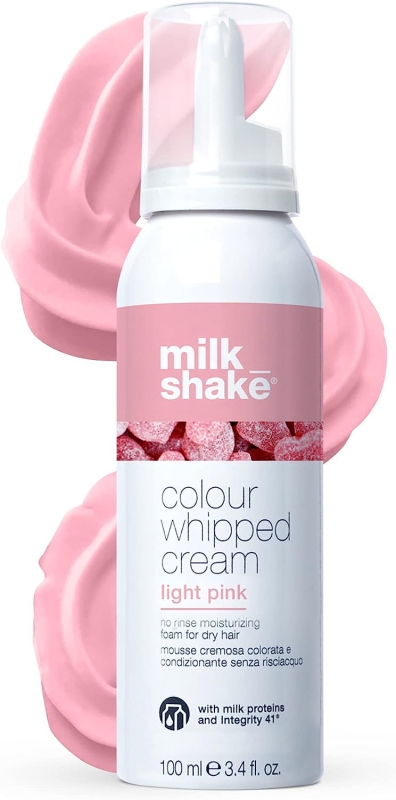 Milk shake colour whipped cream Pianka koloryzująca do włosów light pink 100ml