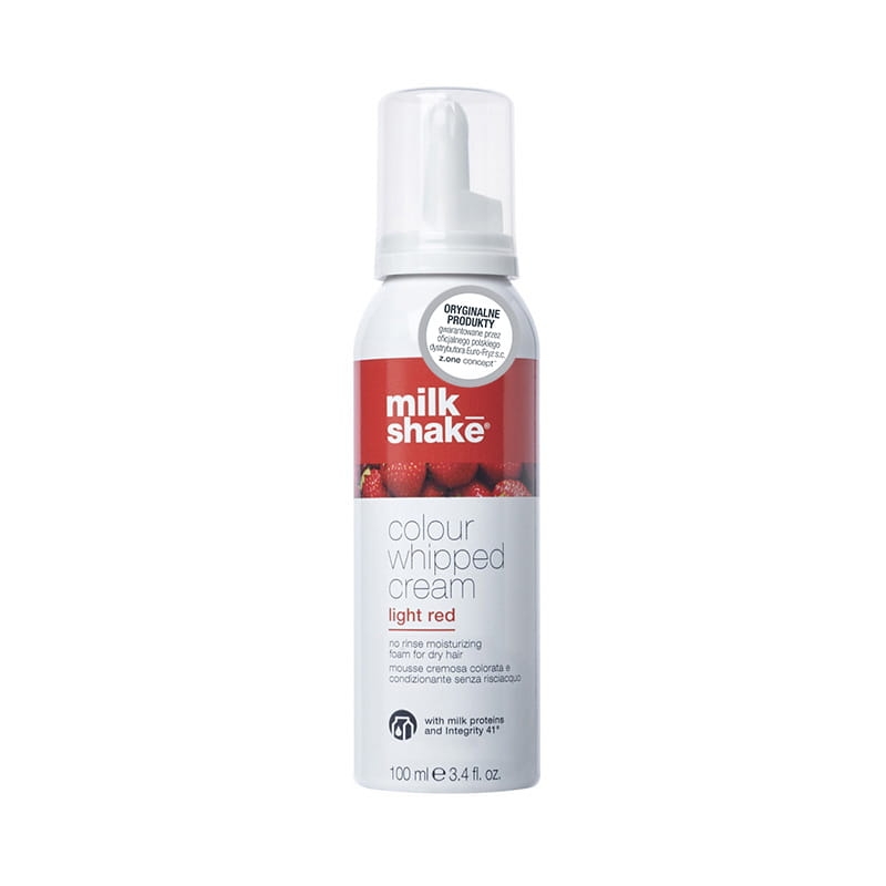 Milk shake colour whipped cream Pianka koloryzująca do włosów light red 100ml