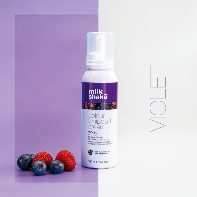 Milk shake colour whipped cream Pianka koloryzująca do włosów violet 100ml