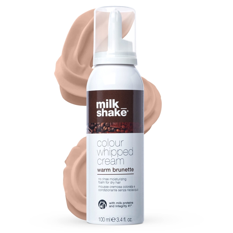 Milk shake colour whipped cream Pianka koloryzująca do włosów warm brunette 100ml