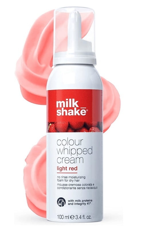 Milk shake colour whipped cream Pianka koloryzująca do włosów light red 100ml