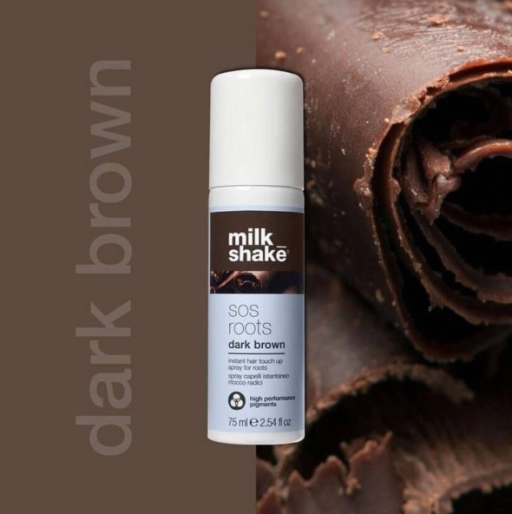 Milk shake sos roots dark brown Spray do włosów na odrosty ciemny brąz 75ml