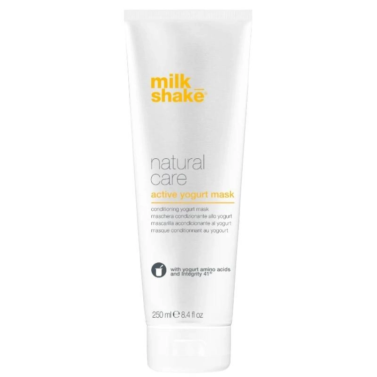 Milk shake natural care Jogurtowa maska regenerująca do włosów zniszczonych 250ml