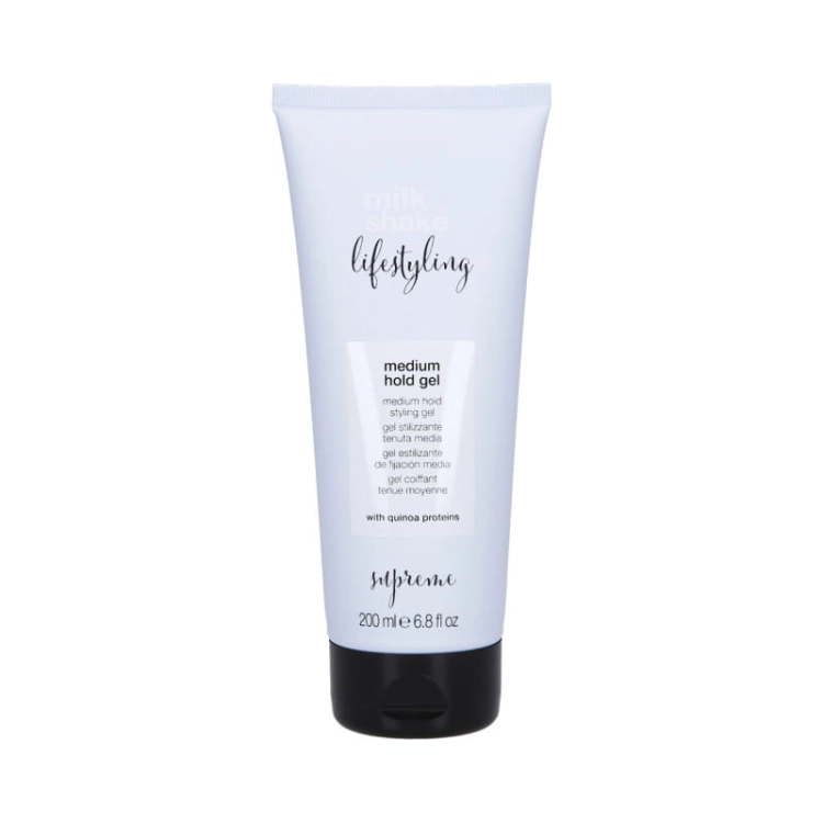 Milk medium hold gel Żel do modelowania włosów o średnim utrwaleniu 200ml