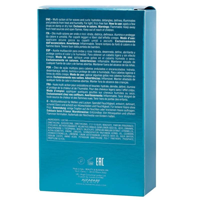 Alfaparf curls Olejek do włosów kręconych