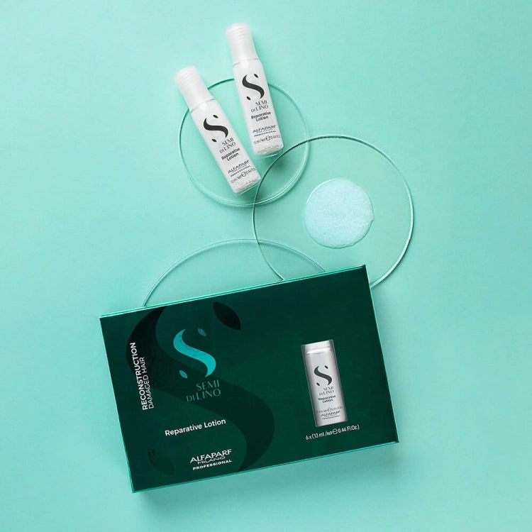 Alfaparf sdl reconstruction Ampułka reparative lotion do włosów zniszczonych 13ml