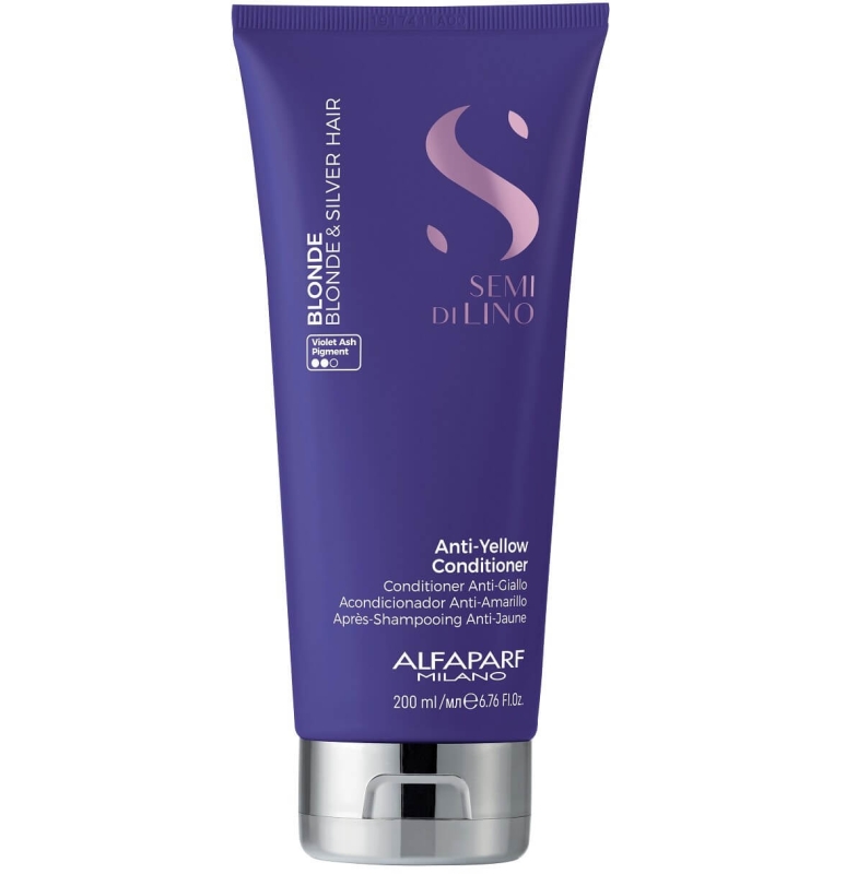 Alfaparf sdl anti-yellow Odżywka fioletowa do włosów blond i siwych 200ml