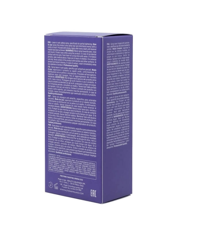 Alfaparf sdl anti-yellow Spray fioletowy do włosów blond, siwych i z pasemkami 125ml