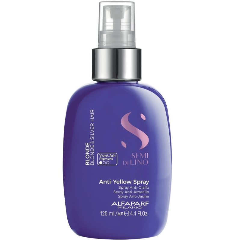 Alfaparf sdl anti-yellow Spray fioletowy do włosów blond, siwych i z pasemkami 125ml
