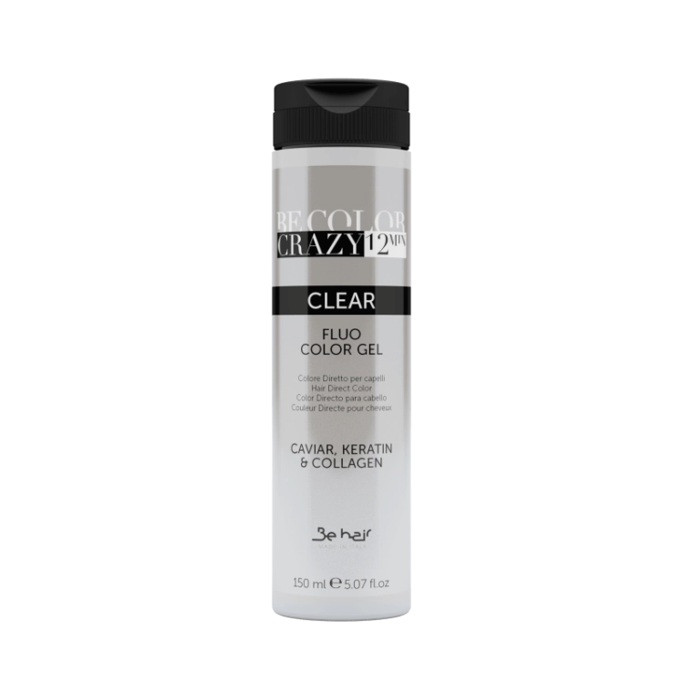 Be hair be color crazy Żelowa farba 12 minut toner do włosów clear 150ml.png