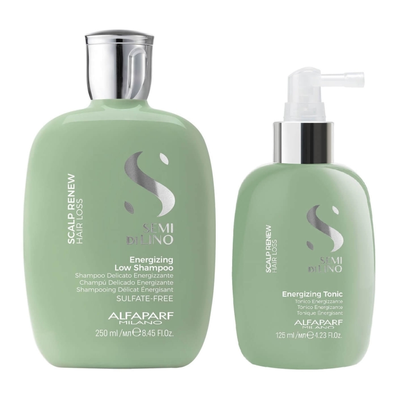 ALFAPARF SDL SCALP RENEW ENERGIZING Zestaw energetyzujący Szampon 250ml + tonik 125ml