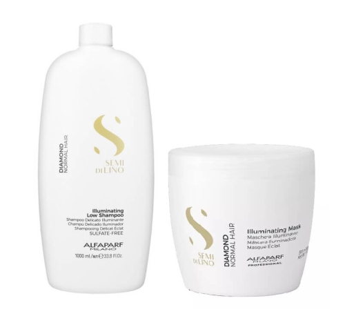 alfaparf diamond szampon maska
