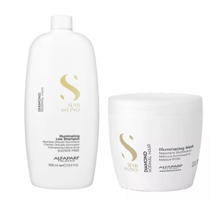 alfaparf diamond szampon maska