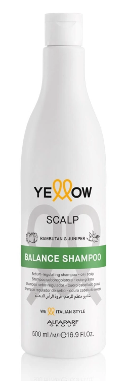 Yellow scalp balance Szampon do włosów przetłuszczających się 500ml