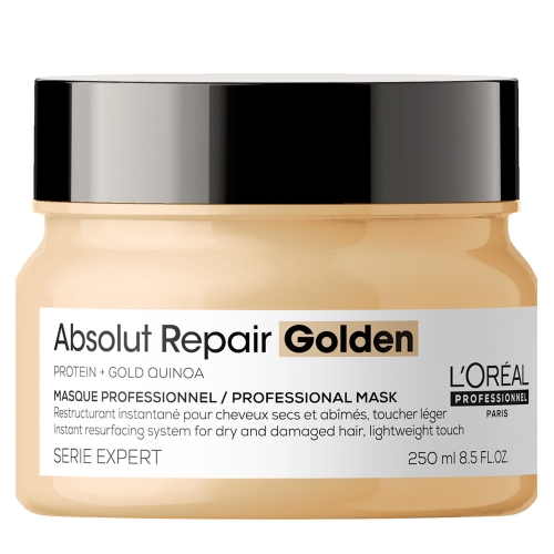 Loreal Absolut Repair Gold Odbudowujaca zlota maska do kazdego rodzaju wlosow 250ml.jpg