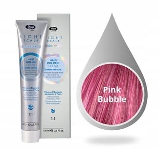 Lisap light scale color pink bubble toner farba bez amoniaku do włosów blond 100ml