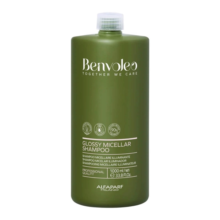 Benvoleo glossy Micelarny szampon nabłyszczający do włosów 1000ml