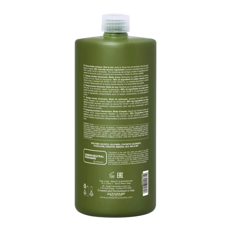 Benvoleo glossy Micelarny szampon nabłyszczający do włosów 1000ml