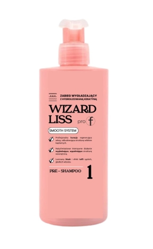 Wats pro-f wizzard liss Szampon oczyszczający do włosów