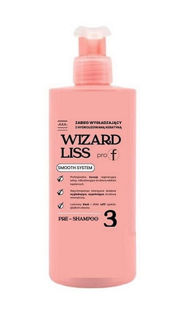 Wats pro-f wizzard liss maska odbudowująca do włosów 450ml