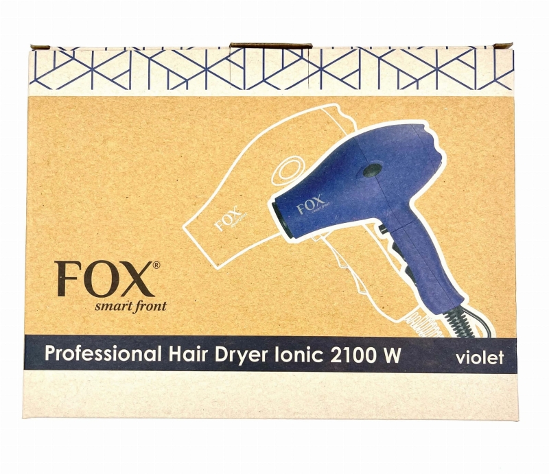 Fox smart front violet Suszarka do włosów z jonizacją 2100w